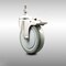 Service Caster 5 Inch 316SS Gray Polyurethane Swivel 12mm Stem Caster Total Lock Brake SCC SCC-SS316TSTTL20S514-PPUB-M1215 - alternate 2
